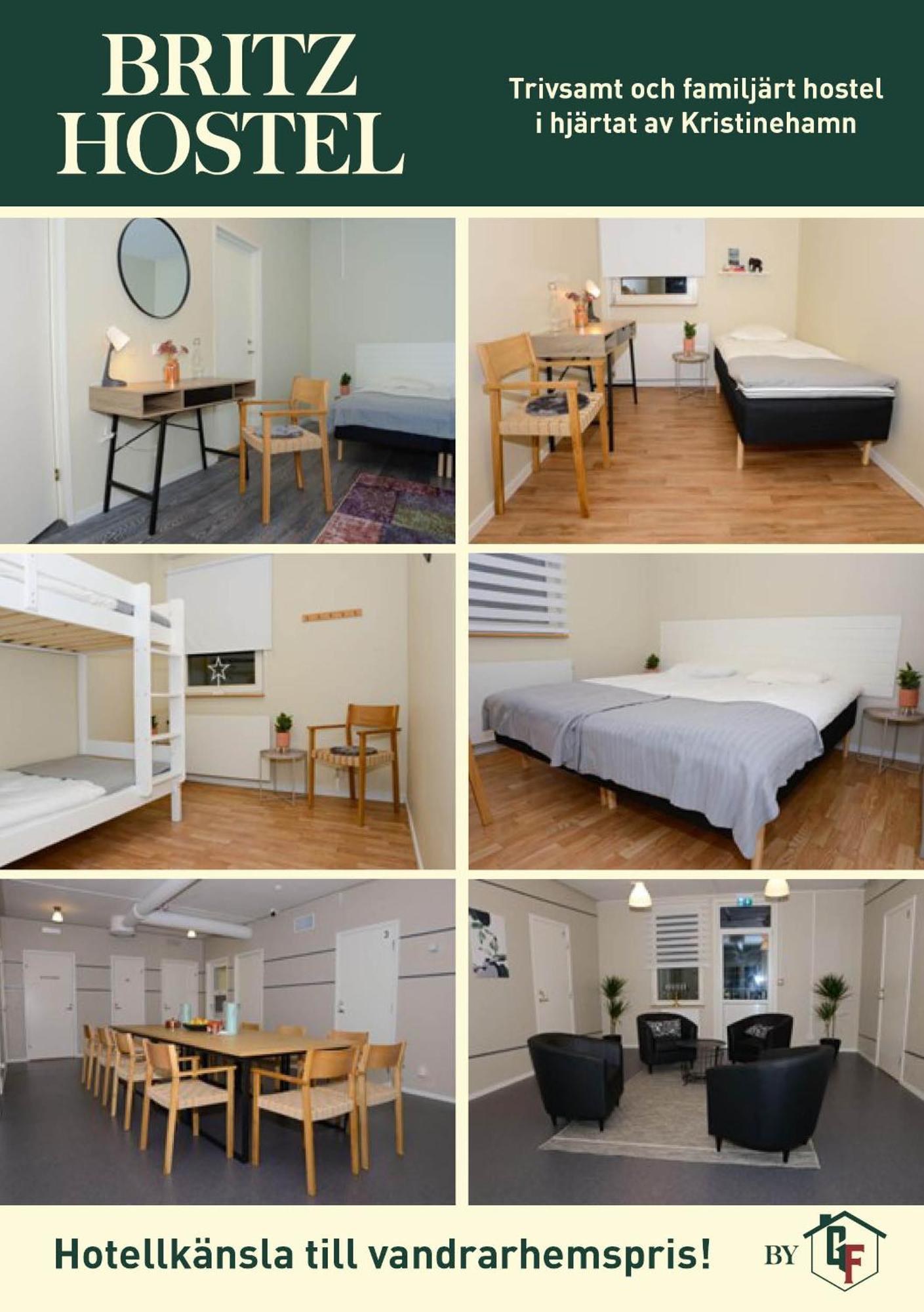 Britz Hostel Kristinehamn Zewnętrze zdjęcie